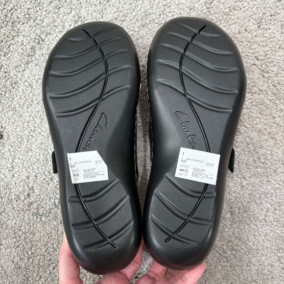 NEW Clarks Ashland Spin Q Black Size 7 WIDE - Picture 8 of 12